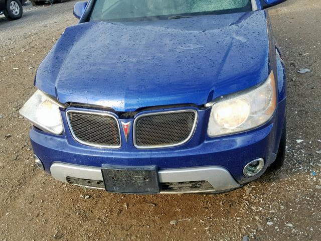 2CKDL63F876002438 - 2007 PONTIAC TORRENT BLUE photo 7