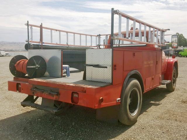 10662DHA49373 - 1974 INTERNATIONAL FIRE TRUCK  RED photo 4