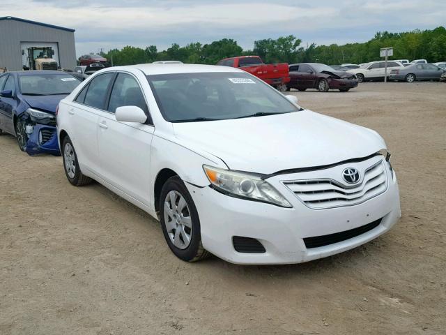 4T4BF3EK3BR156663 - 2011 TOYOTA CAMRY BASE WHITE photo 1