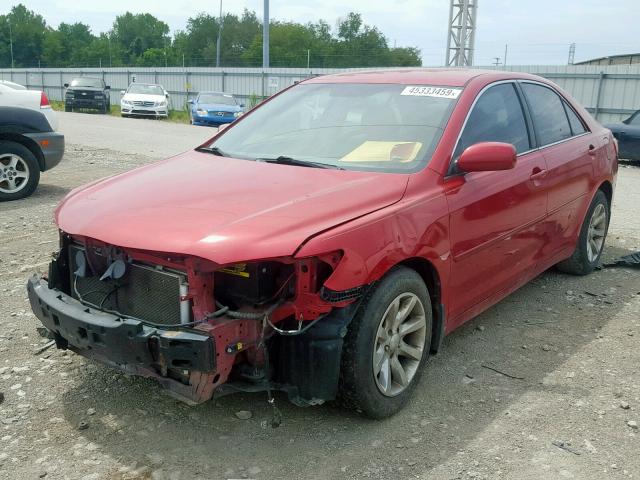 4T1BE46K17U042346 - 2007 TOYOTA CAMRY NEW RED photo 2