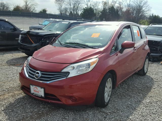 3N1CE2CP7FL427483 - 2015 NISSAN VERSA NOTE RED photo 2