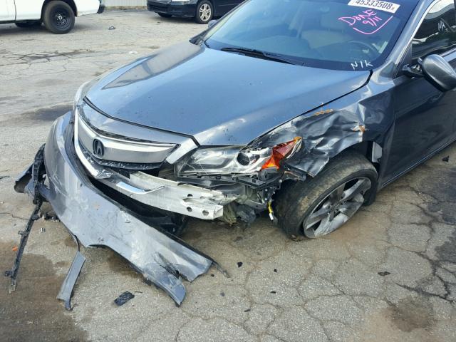 19VDE1F74DE002918 - 2013 ACURA ILX 20 TEC GRAY photo 9