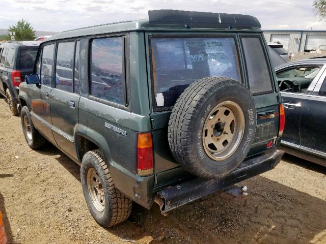 JACCH58EXL8918815 - 1990 ISUZU TROOPER GREEN photo 3