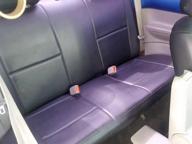 3VWCA21C0YM409684 - 2000 VOLKSWAGEN NEW BEETLE ლურჯი ფოტო 6