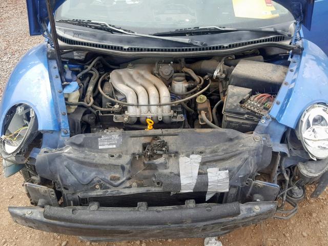 3VWCA21C0YM409684 - 2000 VOLKSWAGEN NEW BEETLE ლურჯი ფოტო 7