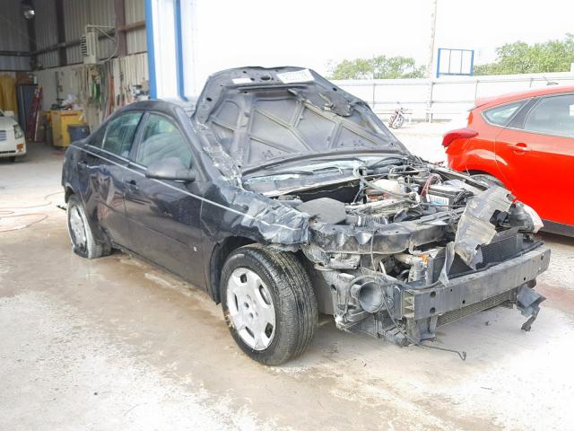 1G2ZF57B884290328 - 2008 PONTIAC G6 VALUE L BLACK photo 1