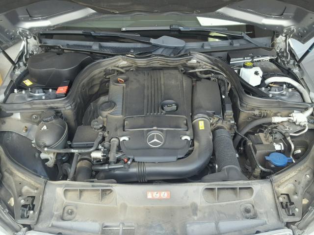 WDDGF4HB8EG247748 - 2014 MERCEDES-BENZ C 250 SILVER photo 7