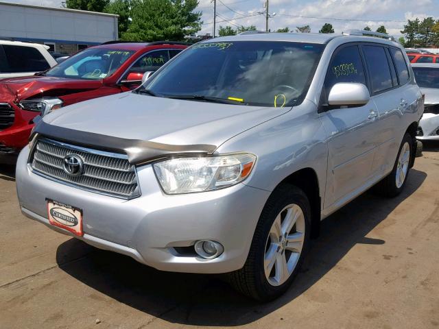 JTEES42A792121781 - 2009 TOYOTA HIGHLANDER SILVER photo 2