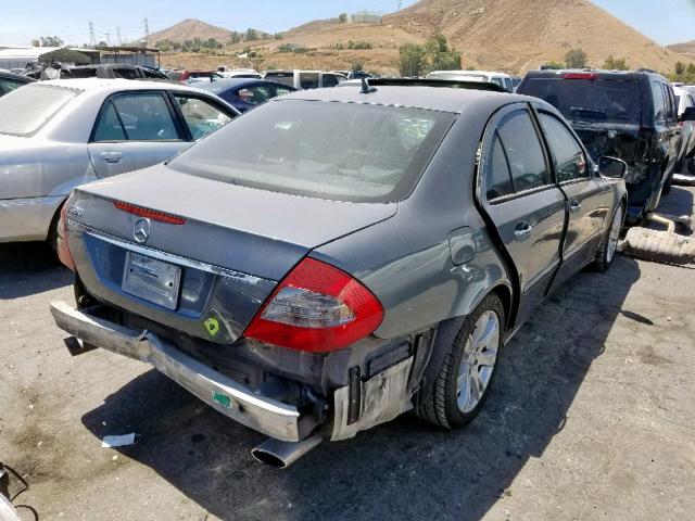 WDBUF56X77B129870 - 2007 MERCEDES-BENZ E 350 GRAY photo 4