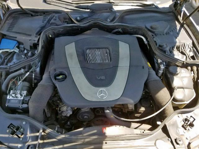 WDBUF56X77B129870 - 2007 MERCEDES-BENZ E 350 GRAY photo 7