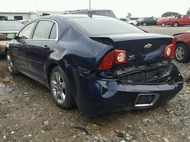 1G1ZH57B794144812 - 2009 CHEVROLET MALIBU 1LT BLUE photo 3