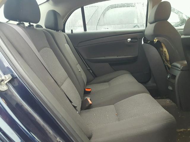 1G1ZH57B794144812 - 2009 CHEVROLET MALIBU 1LT BLUE photo 6