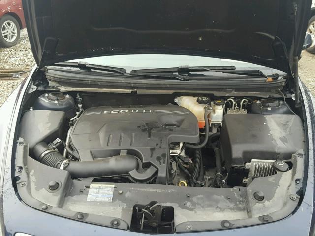 1G1ZH57B794144812 - 2009 CHEVROLET MALIBU 1LT BLUE photo 7