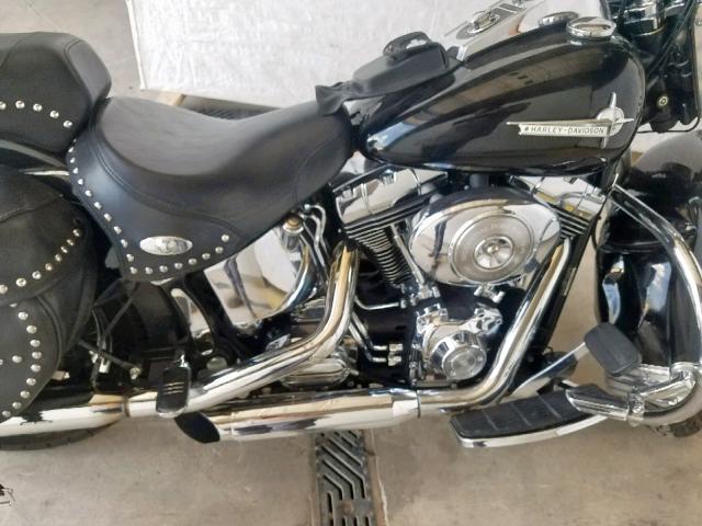 1HD1BWB194Y042776 - 2004 HARLEY-DAVIDSON FLSTCI BLACK photo 7