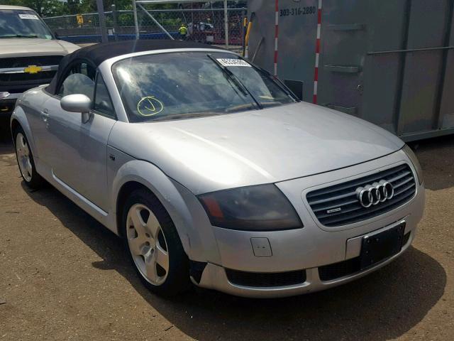 TRUUT28N021024399 - 2002 AUDI TT QUATTRO SILVER photo 1