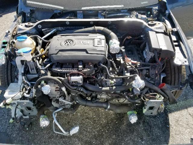 3VWD17AJ9GM338581 - 2016 VOLKSWAGEN JETTA SPOR CHARCOAL photo 7