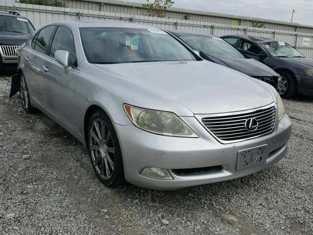 JTHBL46F075018299 - 2007 LEXUS LS 460 SILVER photo 1