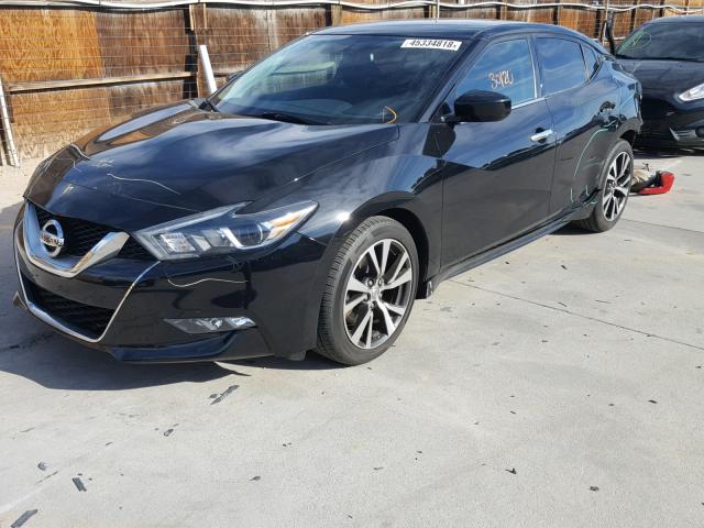 1N4AA6AP4GC377574 - 2016 NISSAN MAXIMA 3.5 BLACK photo 2