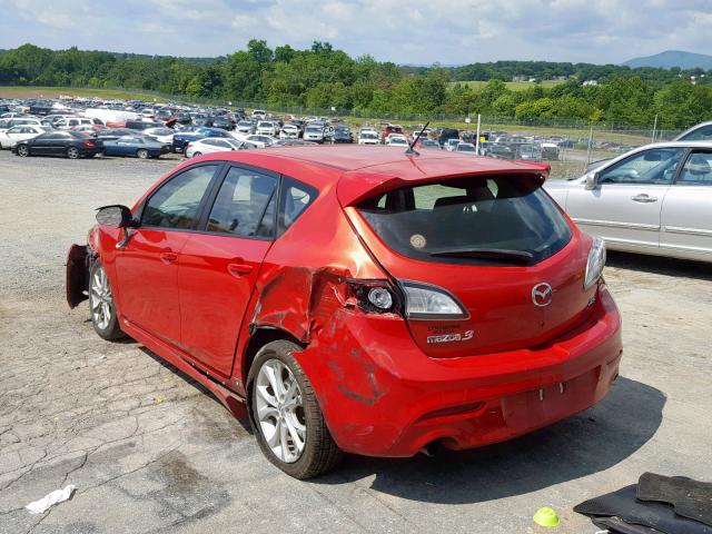 JM1BL1H52A1229779 - 2010 MAZDA 3 S RED photo 3