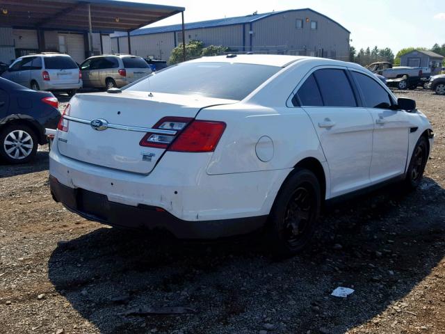 1FAHP2M81DG205050 - 2013 FORD TAURUS POL WHITE photo 4