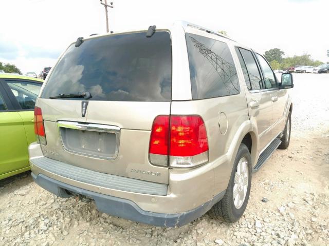 5LMEU88H34ZJ35180 - 2004 LINCOLN AVIATOR Qızıl foto 4
