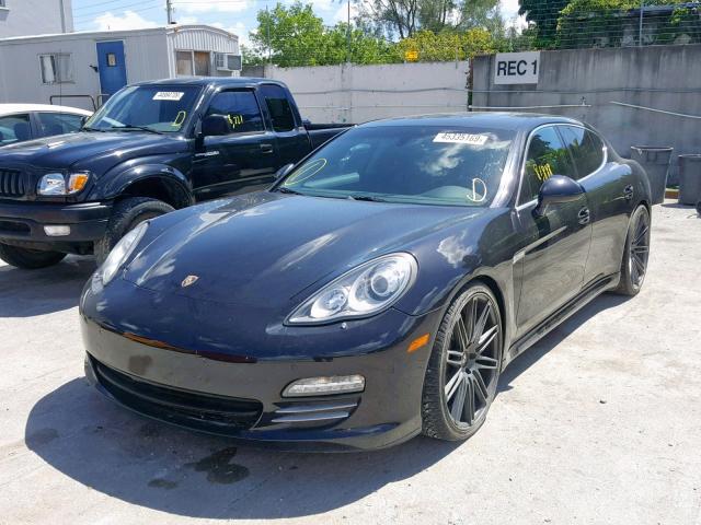 WP0AB2A79AL064446 - 2010 PORSCHE PANAMERA S BLACK photo 2