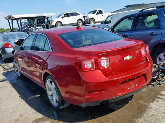 1G11J5SX4DF233254 - 2013 CHEVROLET MALIBU LTZ წითელი ფოტო 3