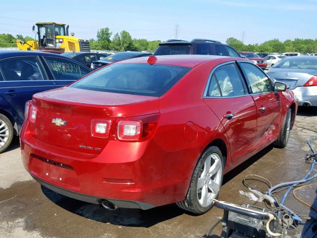 1G11J5SX4DF233254 - 2013 CHEVROLET MALIBU LTZ წითელი ფოტო 4