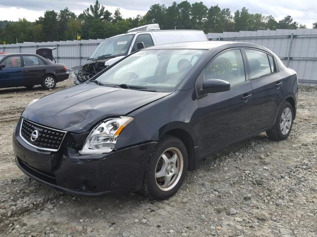 3N1AB61E58L613888 - 2008 NISSAN SENTRA 2.0 BLACK photo 2