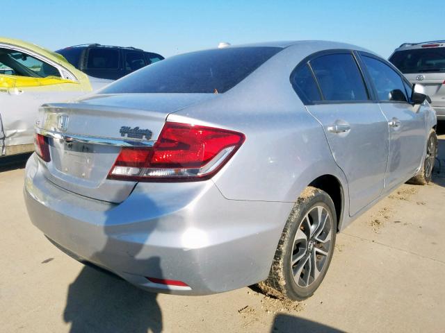 19XFB2F90DE027508 - 2013 HONDA CIVIC EXL 灰色 照片 4