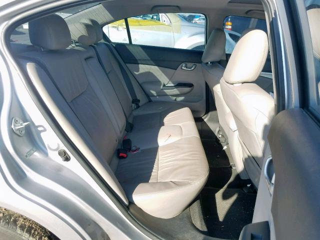 19XFB2F90DE027508 - 2013 HONDA CIVIC EXL 灰色 照片 6