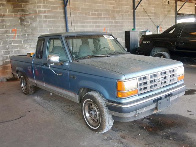 1FTCR14X0MPA16096 - 1991 FORD RANGER SUP BLUE photo 1