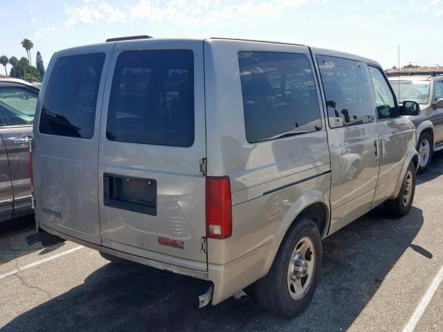 1GKDM19X33B506074 - 2003 GMC SAFARI XT BROWN photo 4