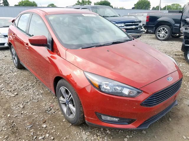 1FADP3FE3JL243535 - 2018 FORD FOCUS SE RED photo 1