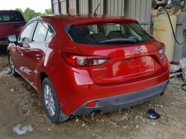 3MZBM1L74FM164396 - 2015 MAZDA 3 TOURING RED photo 3