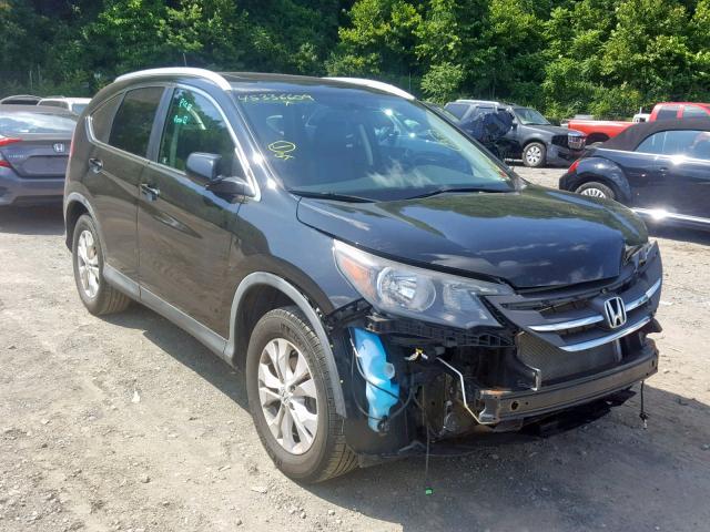 2HKRM4H75CH627661 - 2012 HONDA CR-V EXL BLACK photo 1