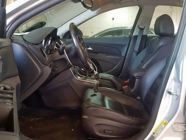 1G1P75SZXE7114534 - 2014 CHEVROLET CRUZE SILVER photo 5