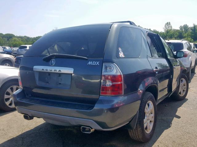 2HNYD18696H548969 - 2006 ACURA MDX TOURIN GRAY photo 4