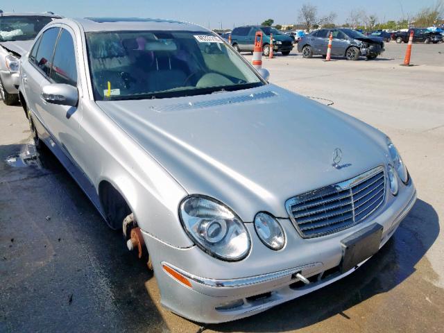 WDBUF56JX6A826143 - 2006 MERCEDES-BENZ E 350 SILVER photo 1