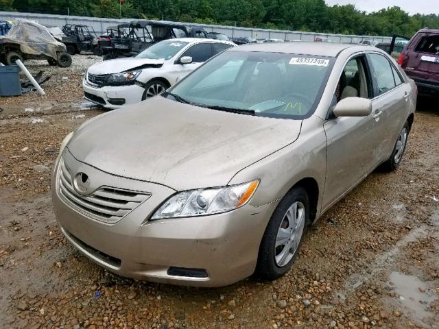 4T1BE46K87U049651 - 2007 TOYOTA CAMRY NEW BEIGE photo 2