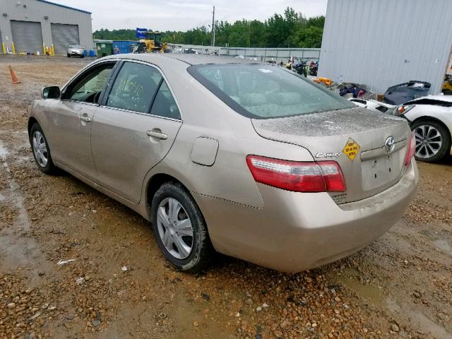 4T1BE46K87U049651 - 2007 TOYOTA CAMRY NEW BEIGE photo 3