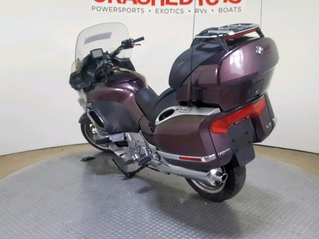 WB10555A52ZD76174 - 2002 BMW K1200 LT PURPLE photo 6