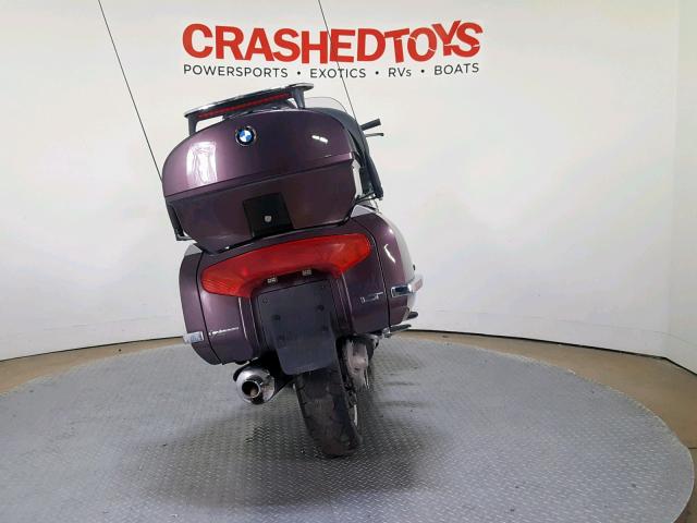 WB10555A52ZD76174 - 2002 BMW K1200 LT PURPLE photo 7