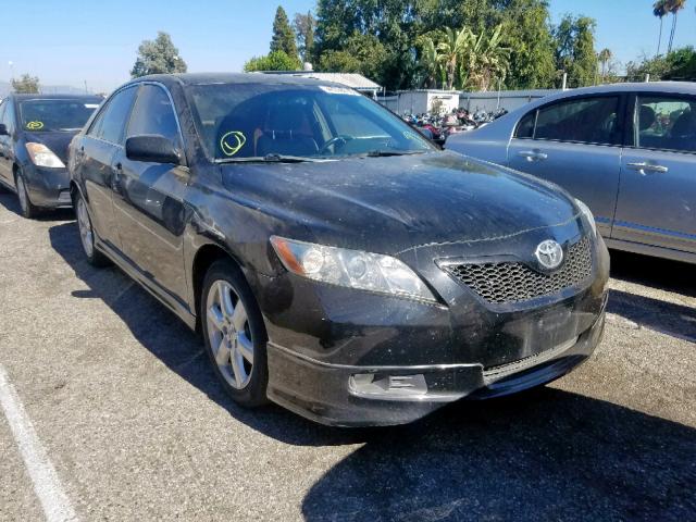 4T1BE46K49U295115 - 2009 TOYOTA CAMRY BASE BLACK photo 1