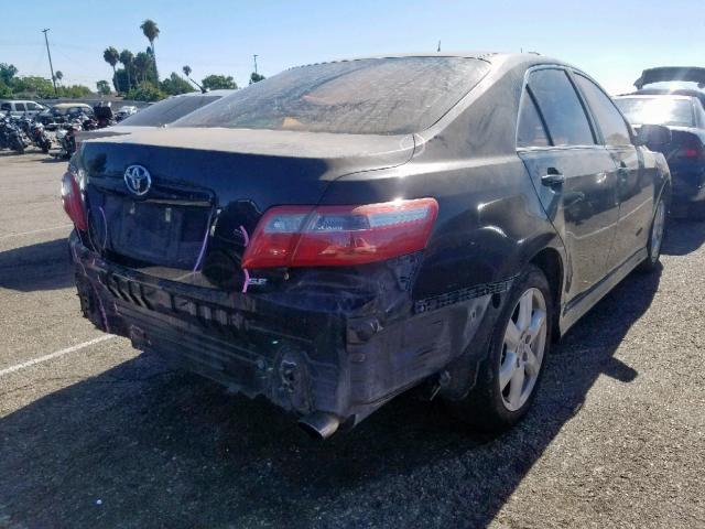 4T1BE46K49U295115 - 2009 TOYOTA CAMRY BASE BLACK photo 4