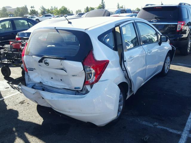 3N1CE2CP8FL375703 - 2015 NISSAN VERSA NOTE WHITE photo 4