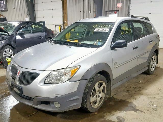 5Y2SL65826Z410000 - 2006 PONTIAC VIBE SILVER photo 2