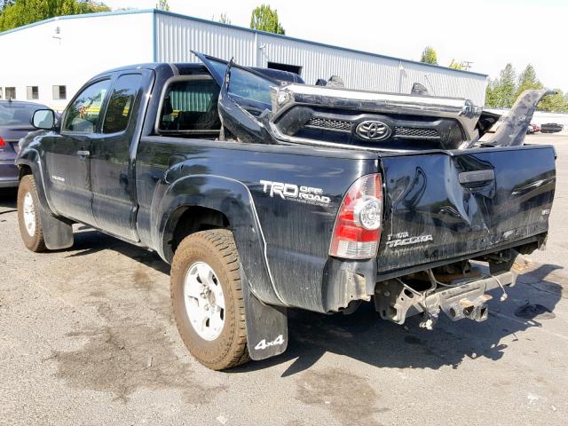 5TFUU4EN3DX079405 - 2013 TOYOTA TACOMA BLACK photo 3