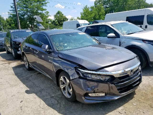 1HGCV2F58KA002798 - 2019 HONDA ACCORD EXL GRAY photo 1