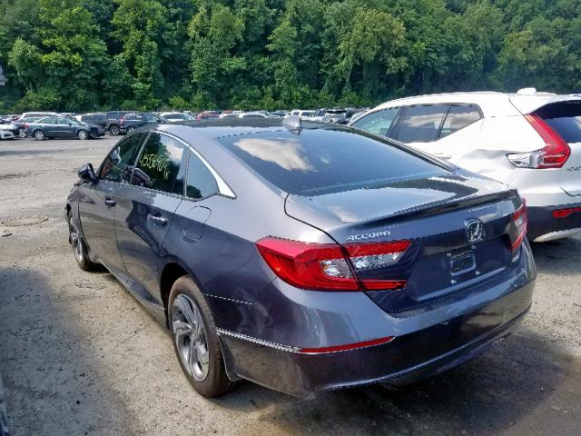 1HGCV2F58KA002798 - 2019 HONDA ACCORD EXL GRAY photo 3